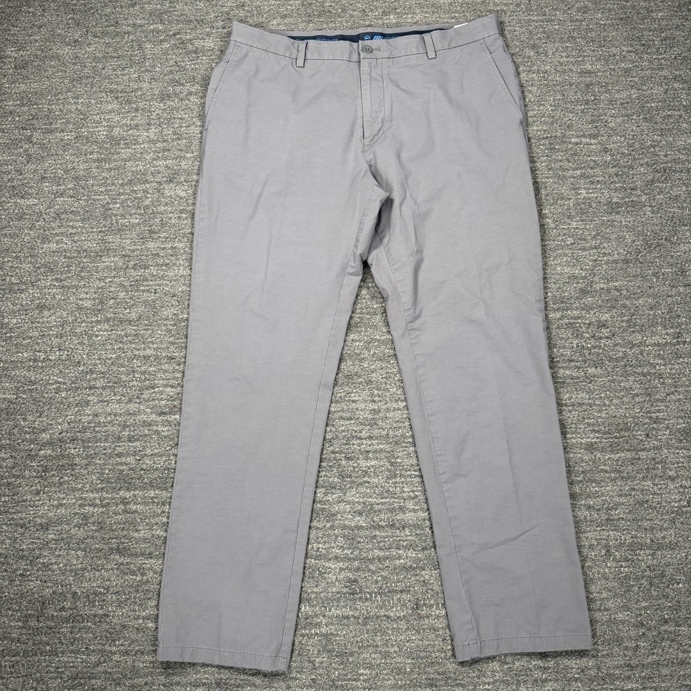 Vineyard Vines OTG On The Go Pants Mens 38x32 Gray Performance Stretch Golf